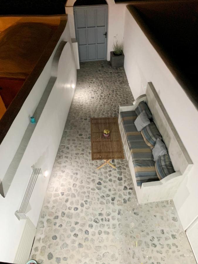 Poli Cave House Santorini Villa Fira  Bagian luar foto